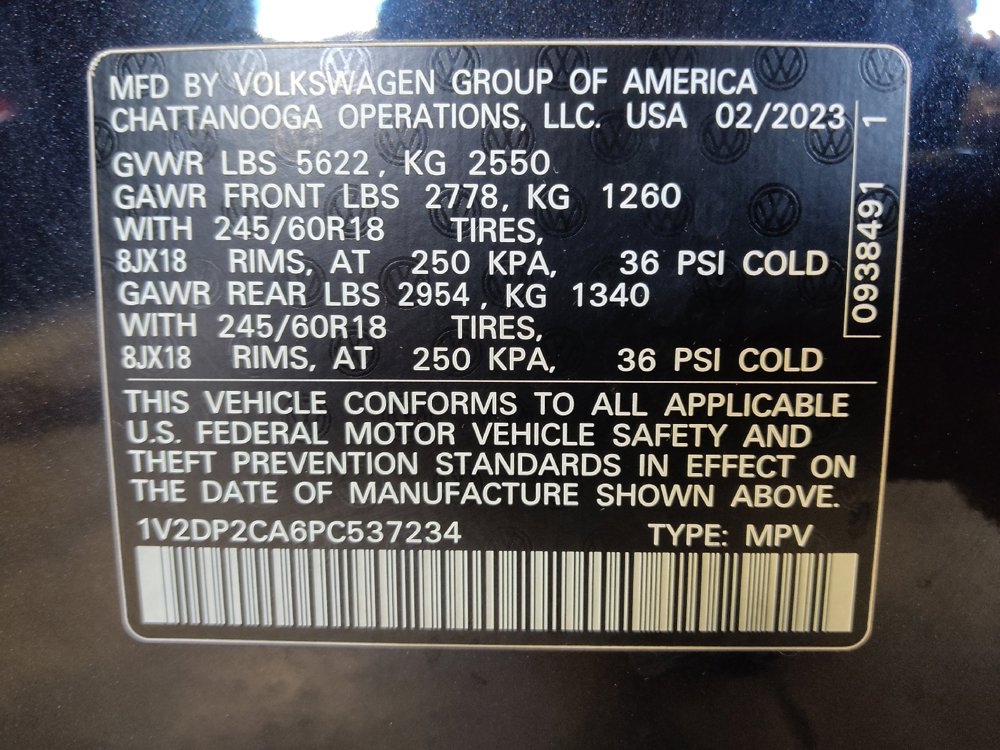 Used 2023 Volkswagen Atlas SE FWD image 33