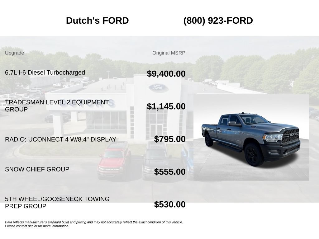 Used 2021 RAM 3500 Tradesman AWD/4WD image 5