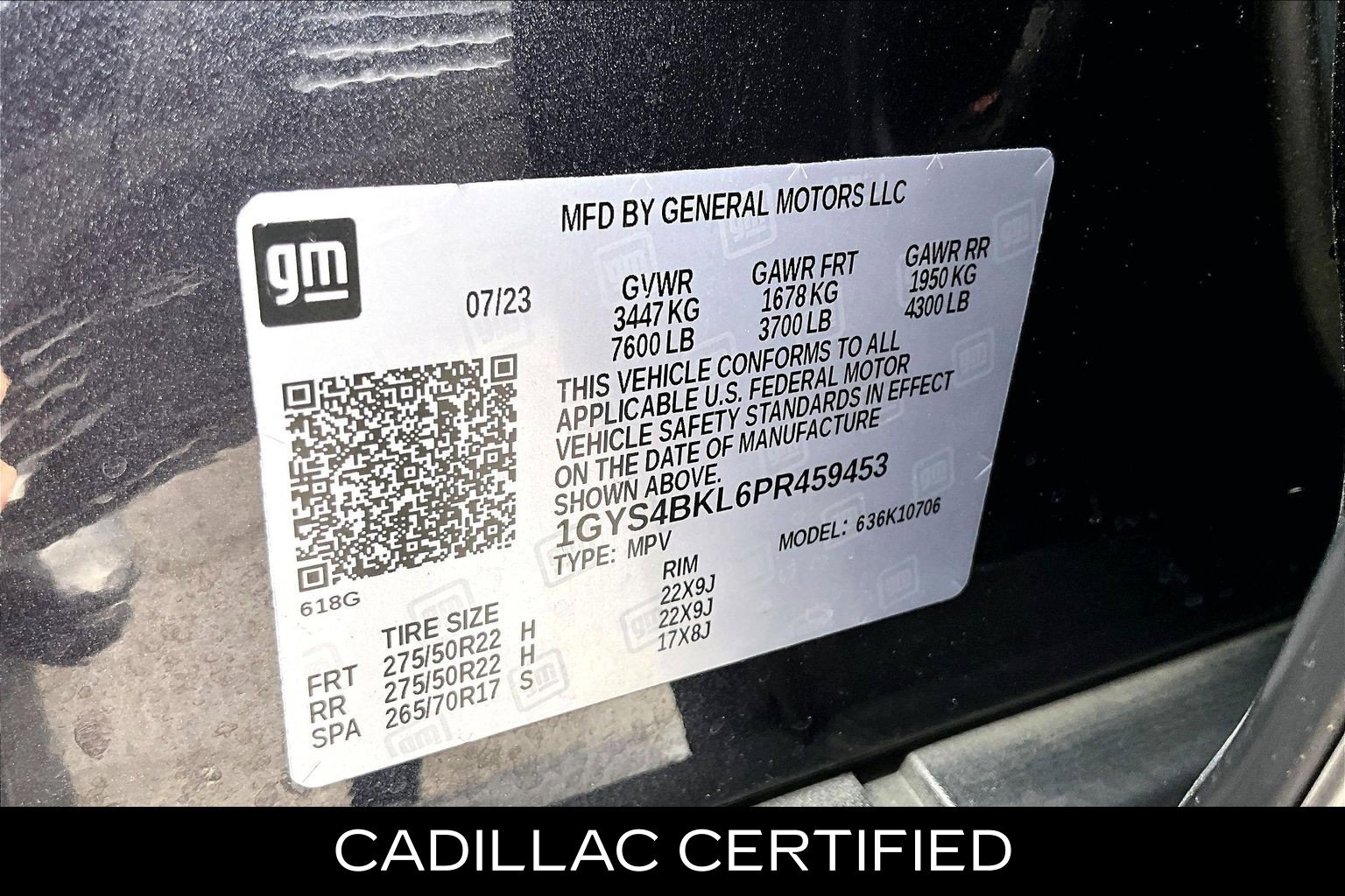 Certified 2023 Cadillac Escalade Premium Luxury AWD/4WD image 31