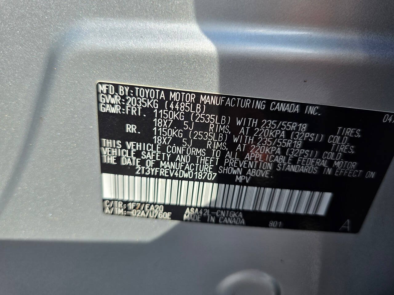 Used 2013 Toyota RAV4 Limited FWD image 29