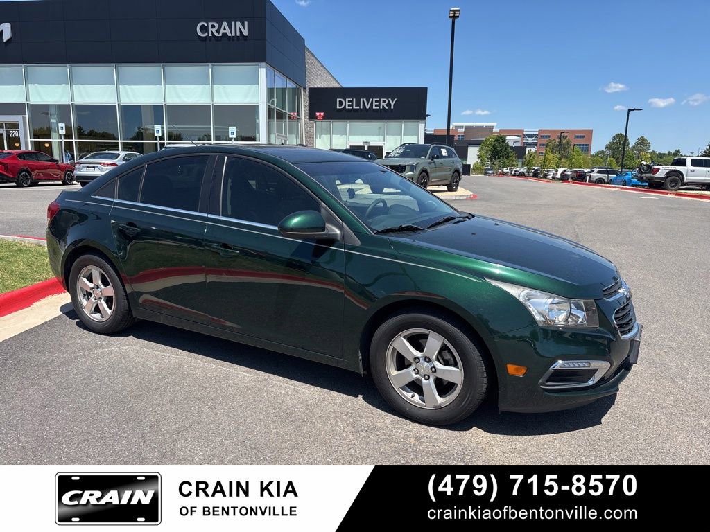 Used 2015 Chevrolet Cruze LT w/ Sun And Sound Package FWD image 1
