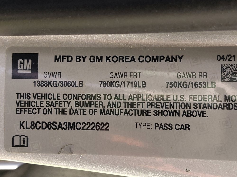 Used 2021 Chevrolet Spark LT FWD image 33