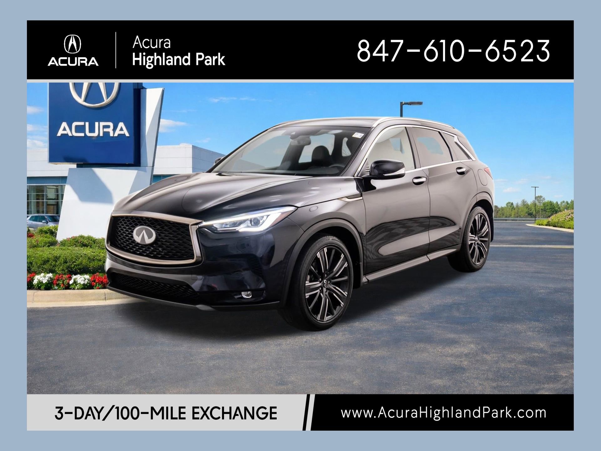 Used 2021 INFINITI QX50 Luxe w/ Appearance Package