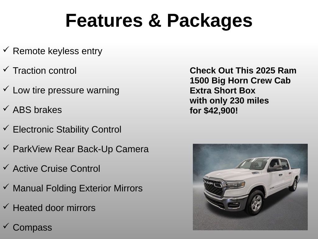 Used 2025 RAM 1500 Big Horn image 4