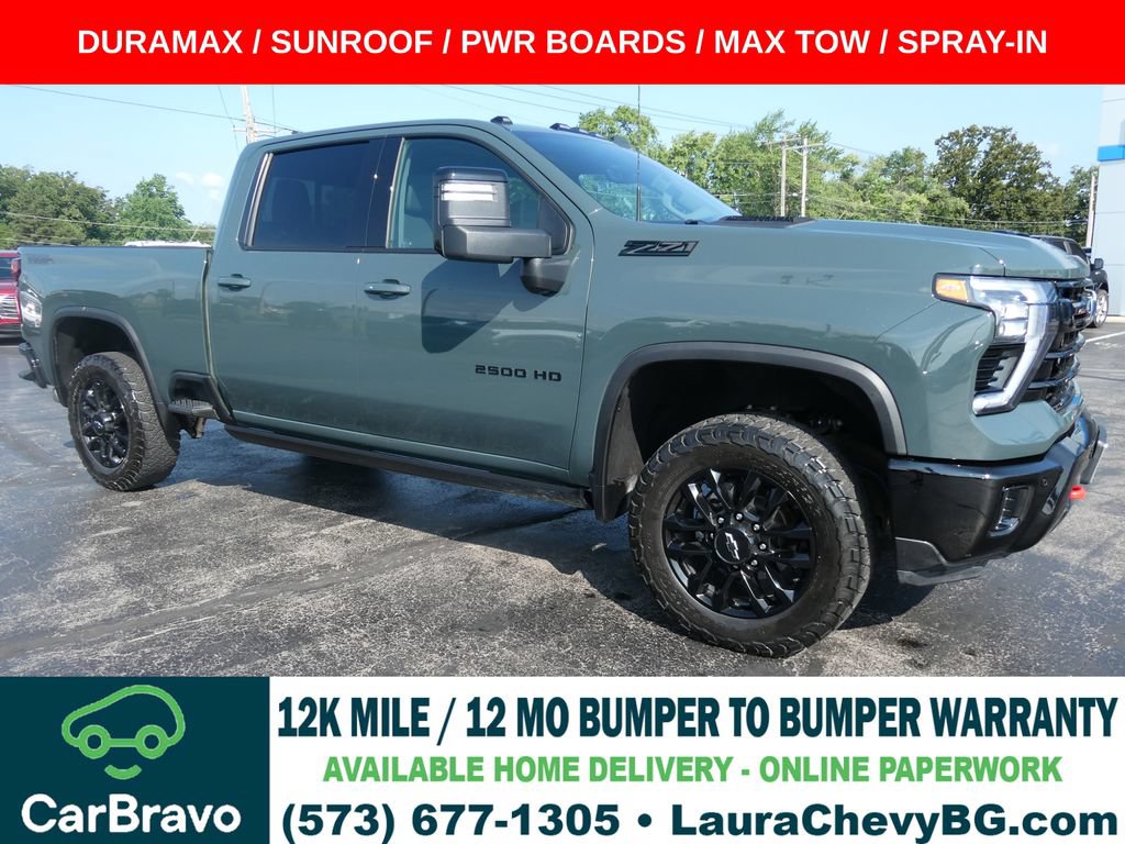 Certified 2025 Chevrolet Silverado 2500 LTZ w/ Trail Boss Package AWD/4WD image 1