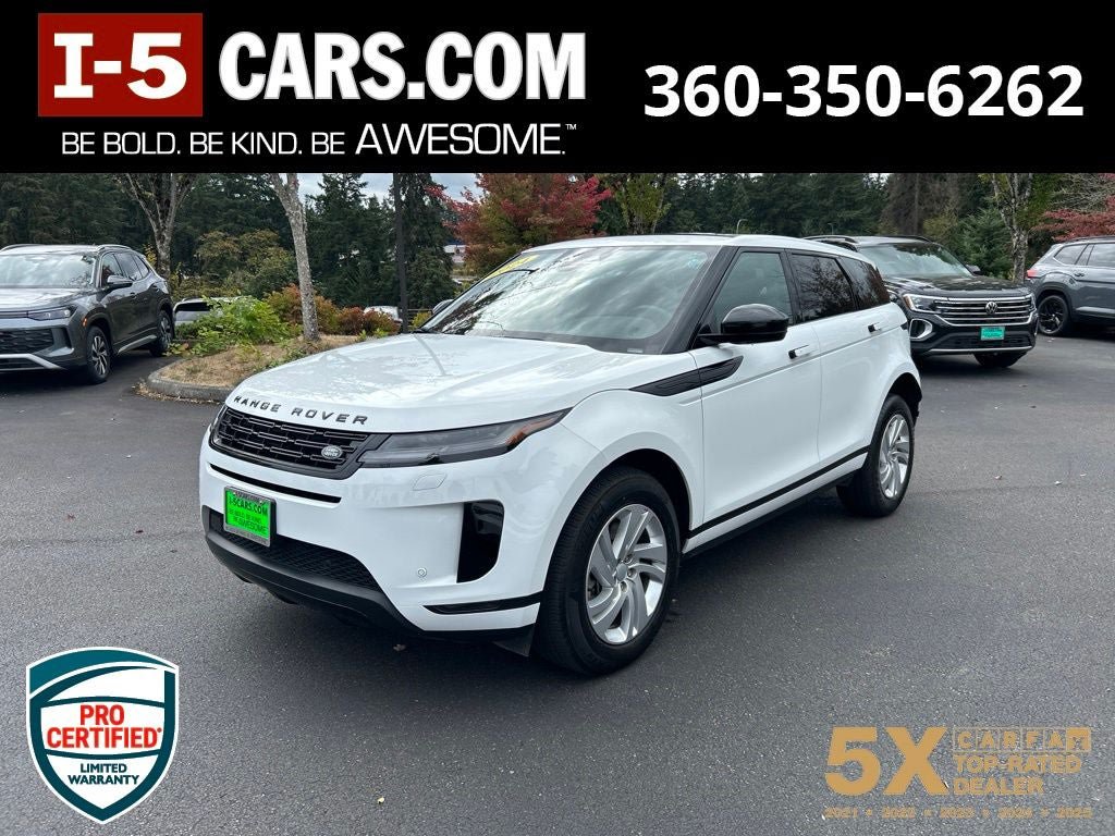 Used 2024 Land Rover Range Rover Evoque S AWD/4WD image 1