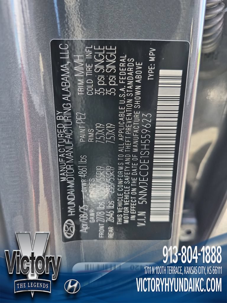 Used 2025 Hyundai Tucson Limited AWD/4WD image 30