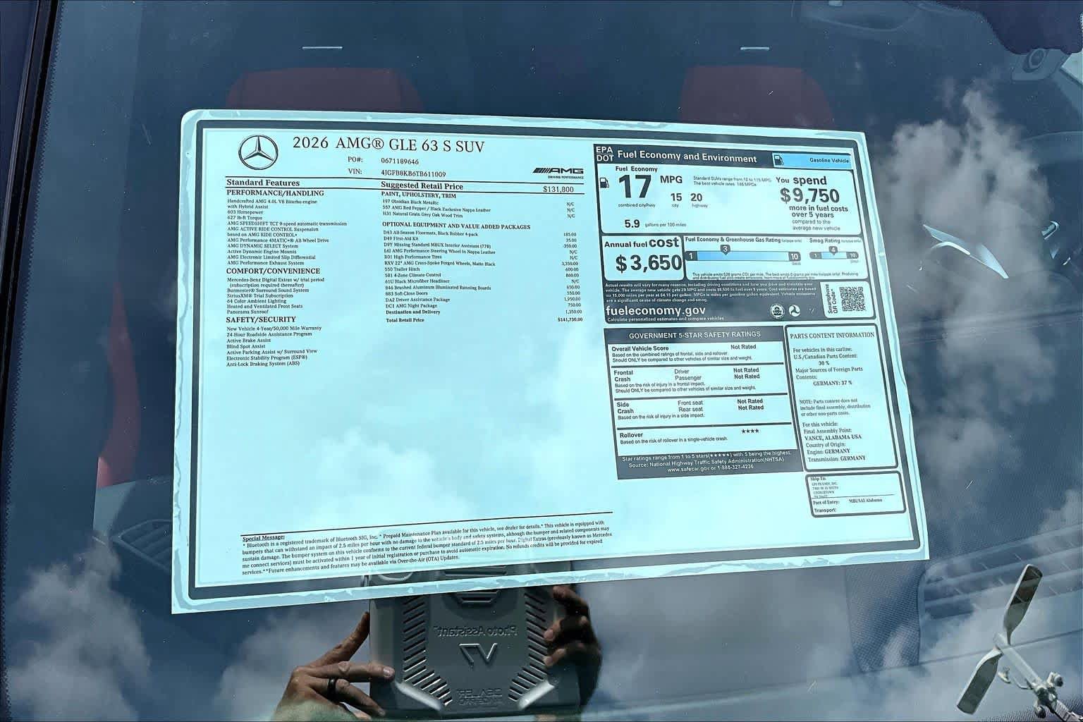 New 2026 Mercedes-Benz GLE 63 AMG S image 22