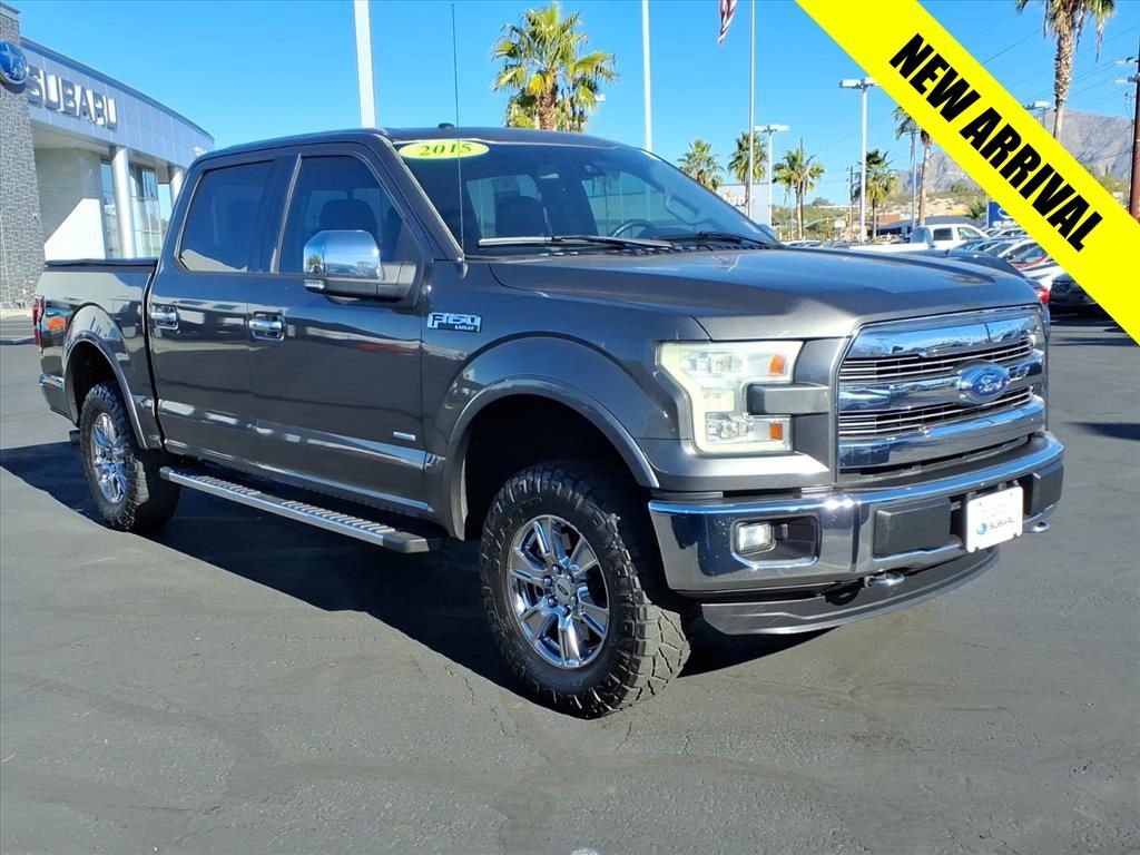 Used 2015 Ford F150 Lariat w/ Equipment Group 502A Luxury video 1