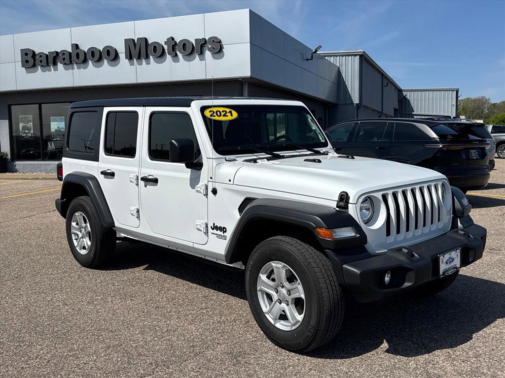 Used 2021 Jeep Wrangler Unlimited Sport AWD/4WD video 1