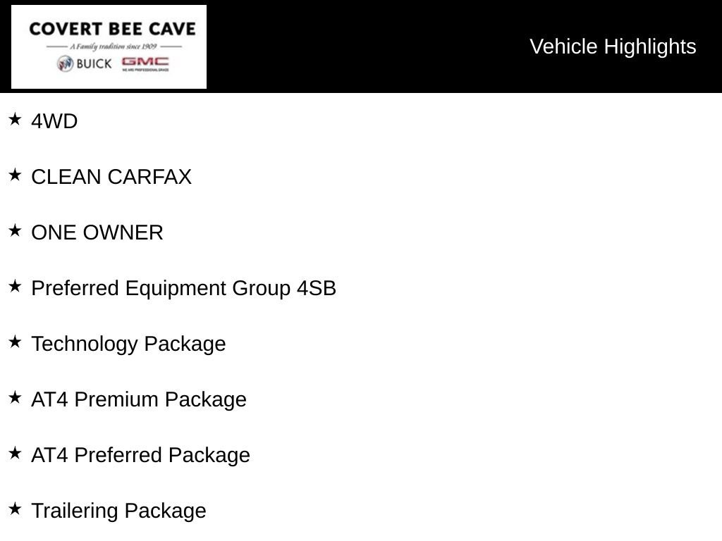 Used 2024 GMC Sierra 1500 AT4 w/ Technology Package AWD/4WD image 6