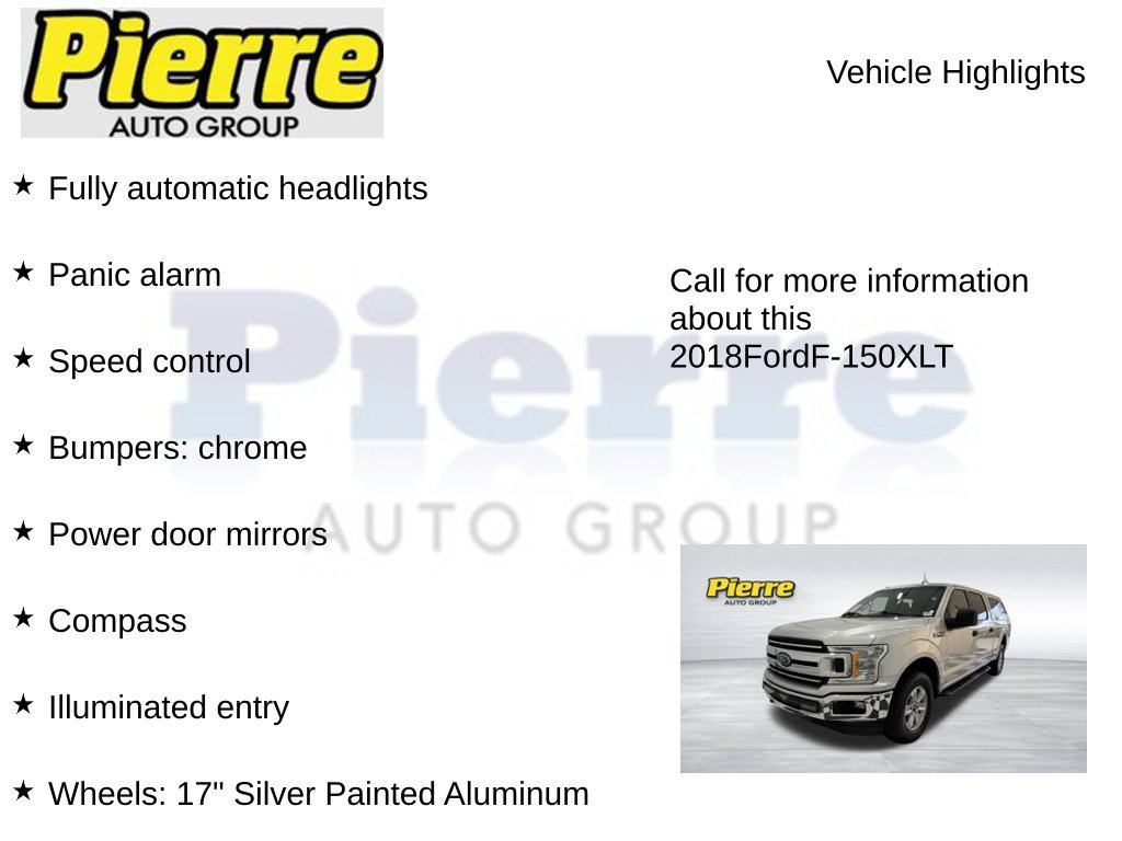 Used 2018 Ford F150 XLT w/ Trailer Tow Package AWD/4WD image 14