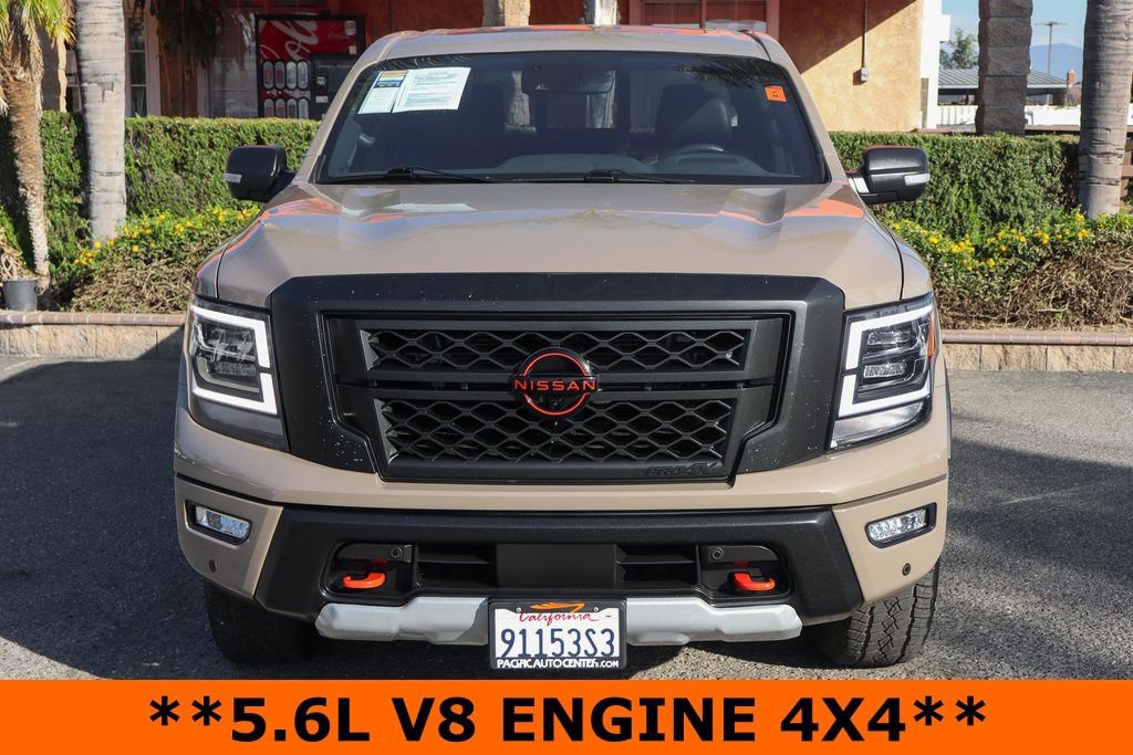 Used 2023 Nissan Titan PRO-4X w/ Pro-4x Convenience Package AWD/4WD image 3