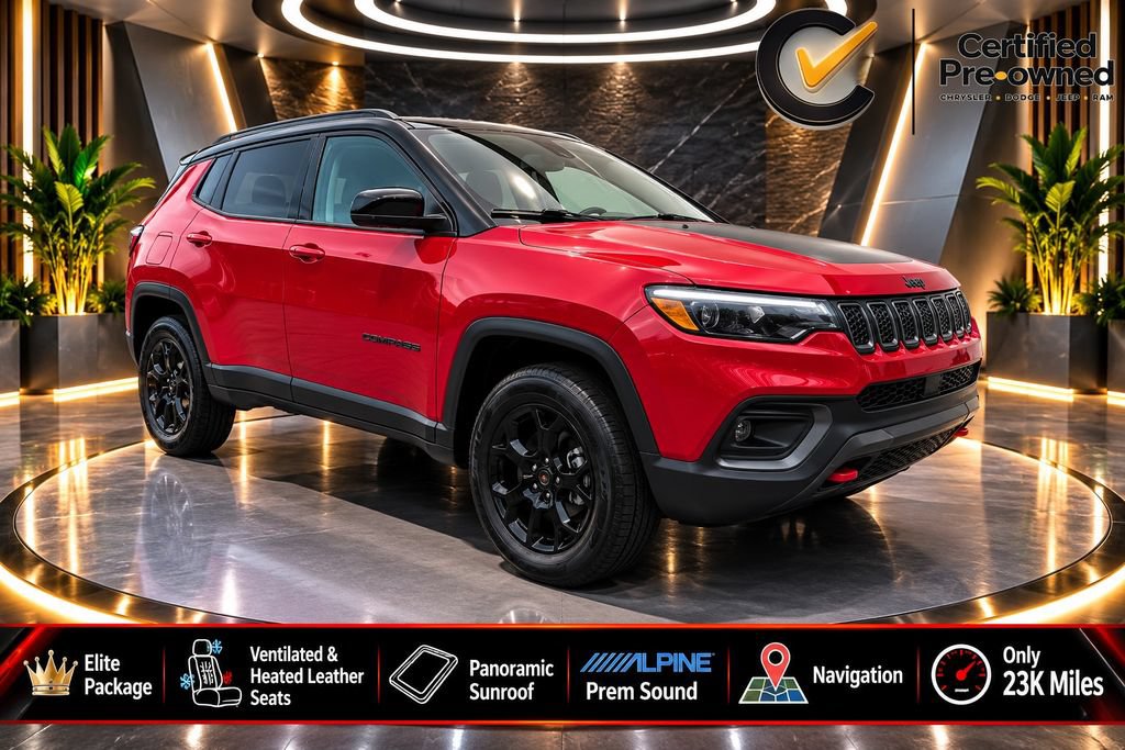 Certified 2023 Jeep Compass Trailhawk w/ Trailhawk Elite Group