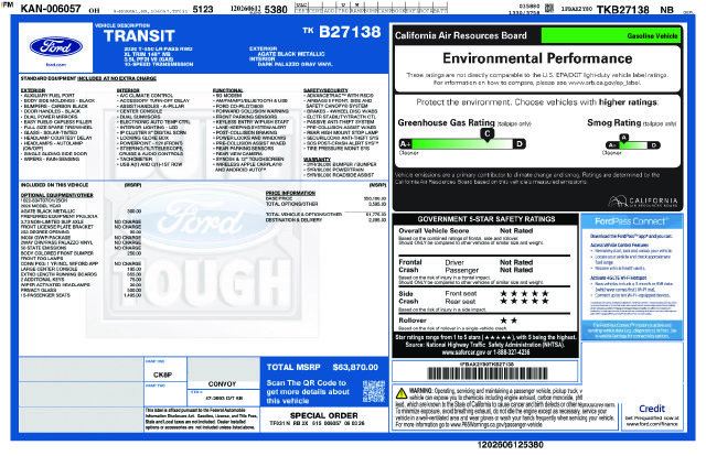 New 2026 Ford Transit 350 XL RWD image 22