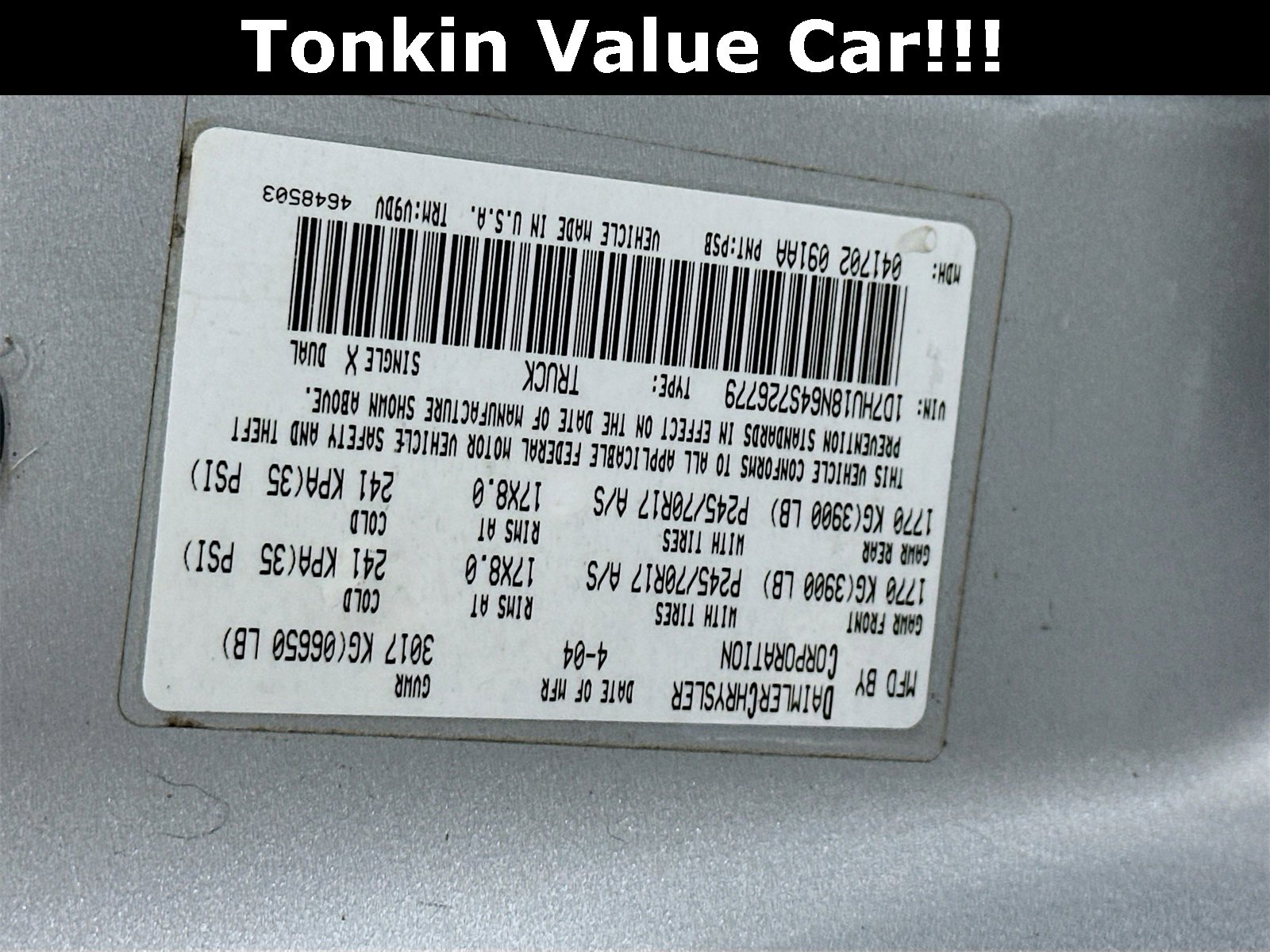 Used 2004 Dodge Ram 1500 Truck SLT w/ Big Horn Quad Cab Value Group image 30