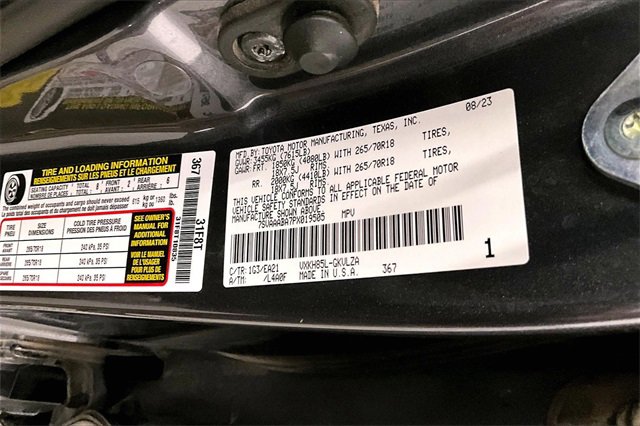 Used 2023 Toyota Sequoia Limited w/ TRD Off-Road Package image 38