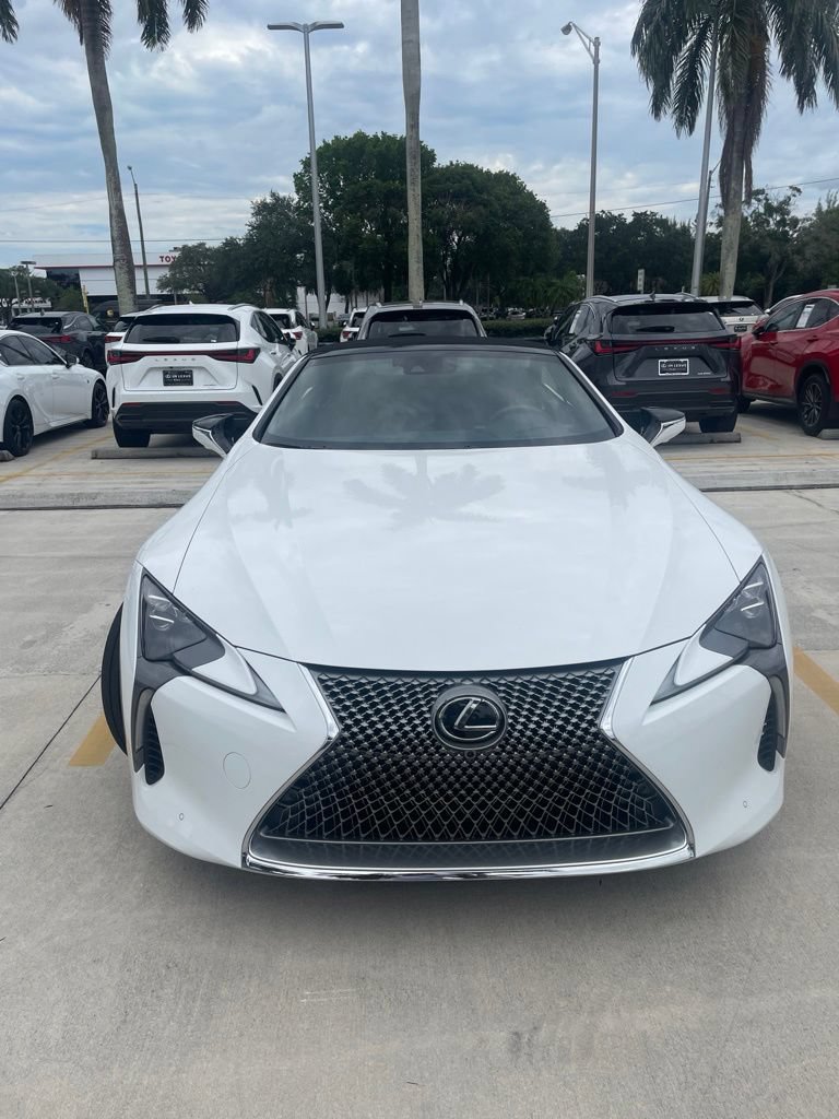 Certified 2024 Lexus LC 500 Convertible w/ Touring Package RWD image 4