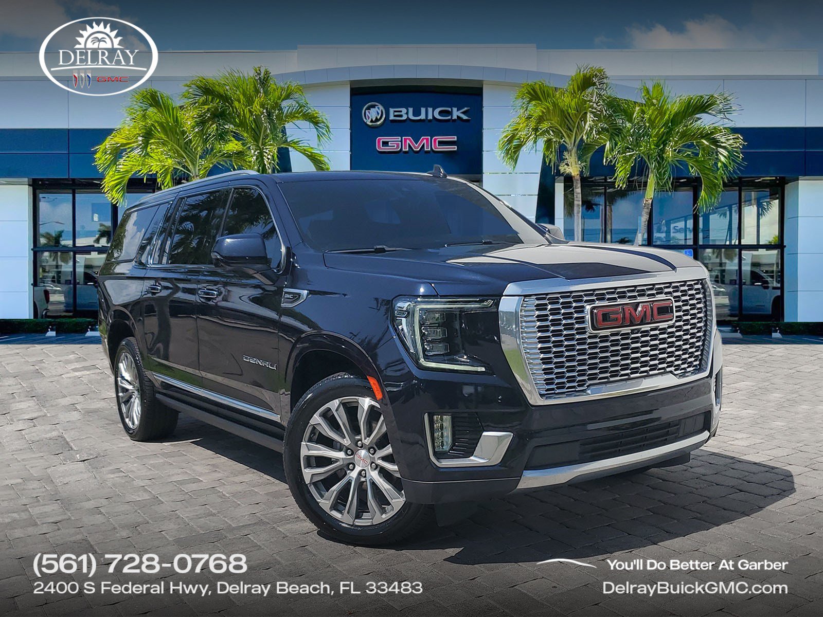 Certified 2021 GMC Yukon XL Denali w/ Denali Premium Package RWD image 1