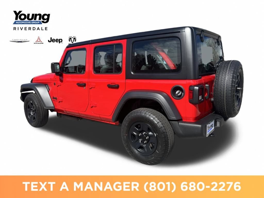 New 2026 Jeep Wrangler Unlimited Sport AWD/4WD image 3