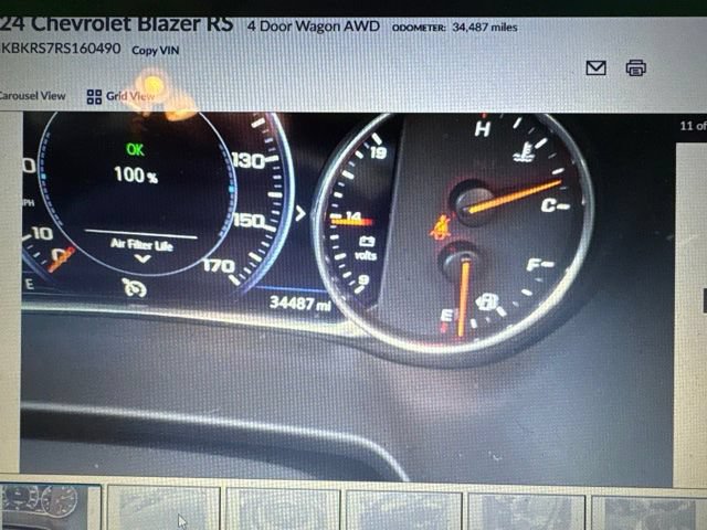 Used 2024 Chevrolet Blazer RS w/ LPO, Floor Liner Package AWD/4WD image 8