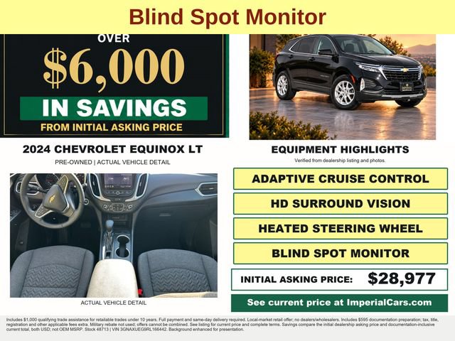 Certified 2024 Chevrolet Equinox LT AWD/4WD image 5