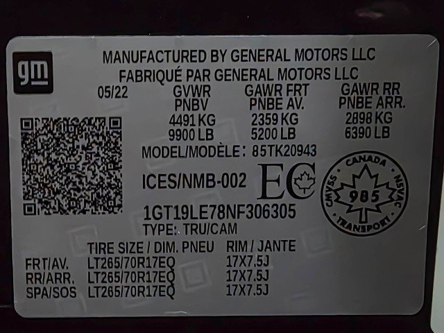 Used 2022 GMC Sierra 2500 Pro w/ Convenience Package image 39