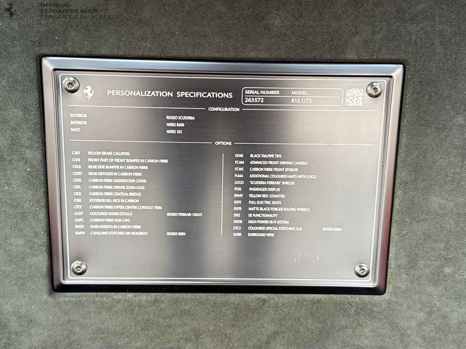 Certified 2021 Ferrari 812 GTS RWD image 28