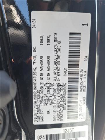 Used 2024 Toyota Tundra Limited w/ TRD Off-Road Package AWD/4WD image 23