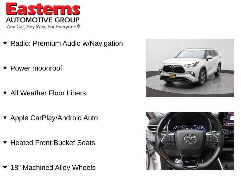 Used 2021 Toyota Highlander XLE AWD/4WD image 11