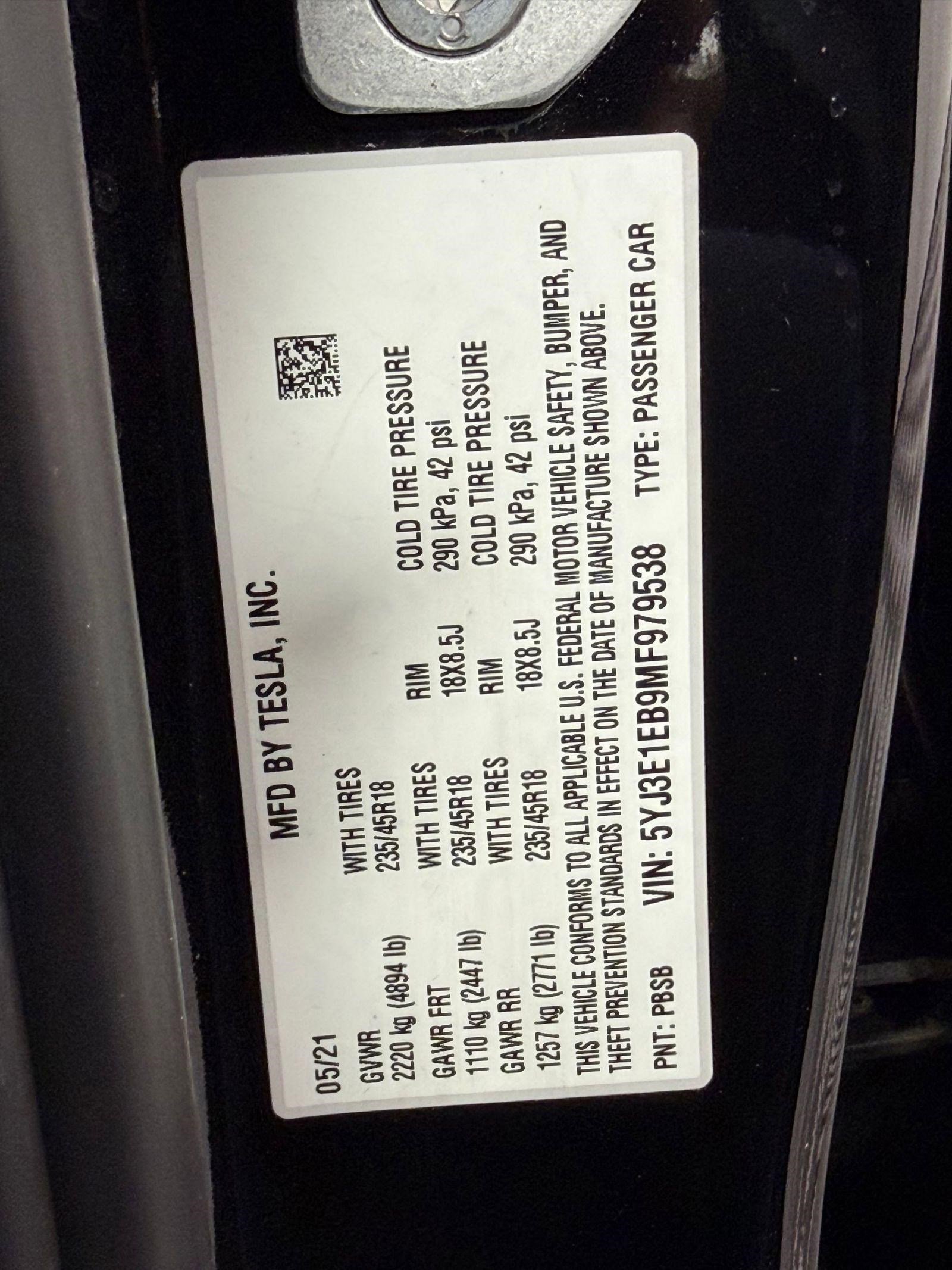 Used 2021 Tesla Model 3 Long Range image 18