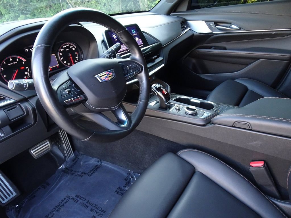 Certified 2024 Cadillac CT4 V w/ LPO, ONYX Package AWD/4WD image 12
