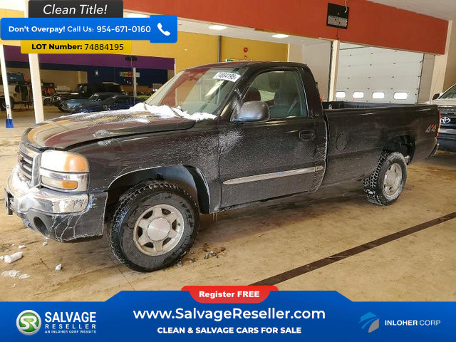 Used 2004 GMC Sierra 1500 SLE w/ Light Duty Power Package image 1