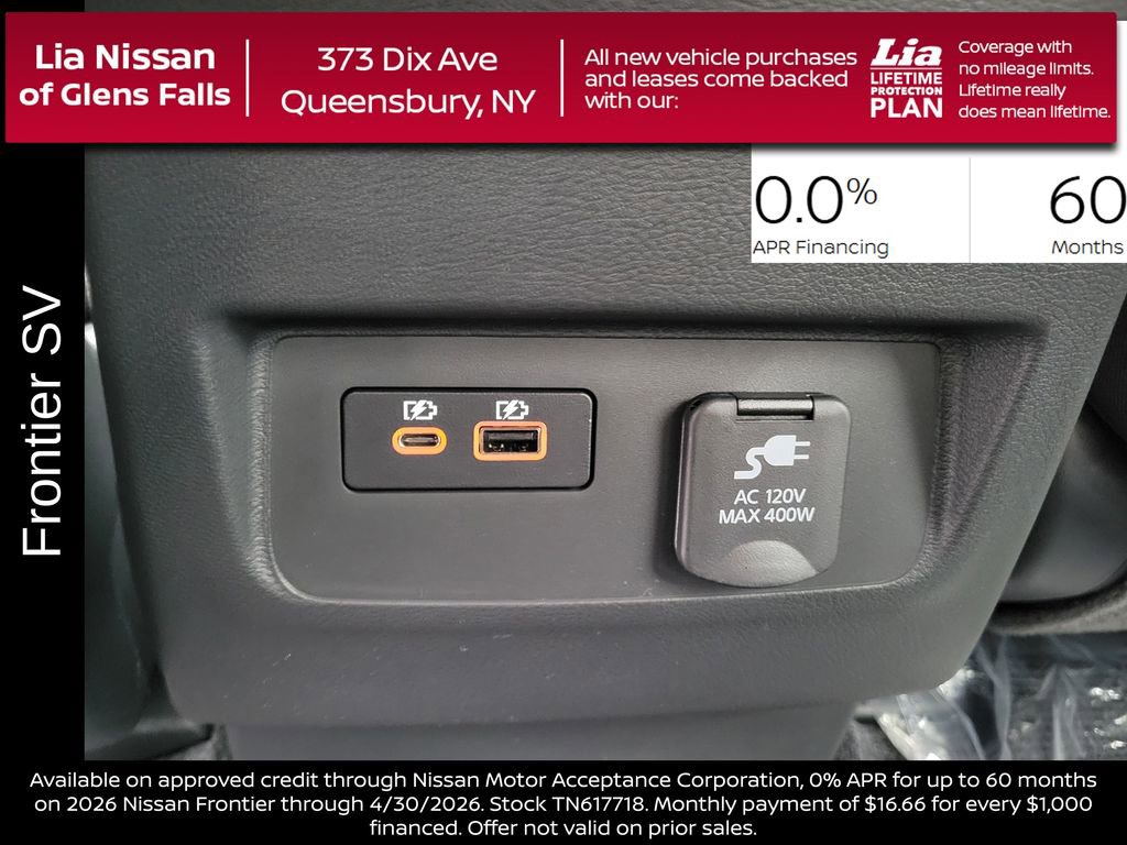 New 2026 Nissan Frontier SV w/ SV Convenience Package image 32