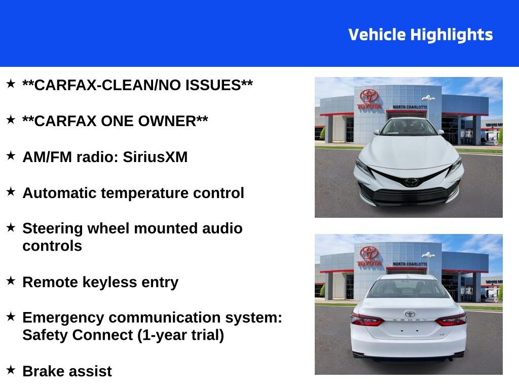 Used 2024 Toyota Camry LE image 4