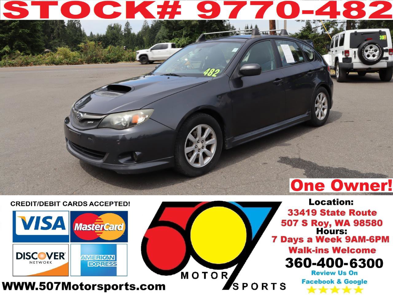 Used 2010 Subaru Impreza WRX Hatchback AWD/4WD image 3