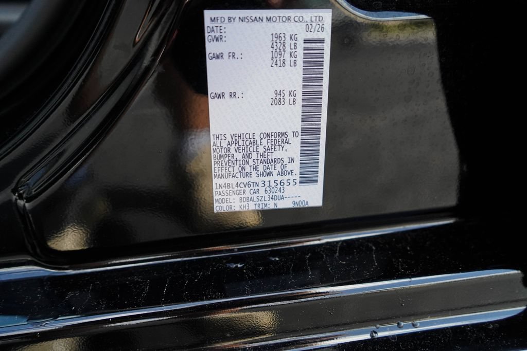 Used 2026 Nissan Altima 2.5 SR FWD image 40