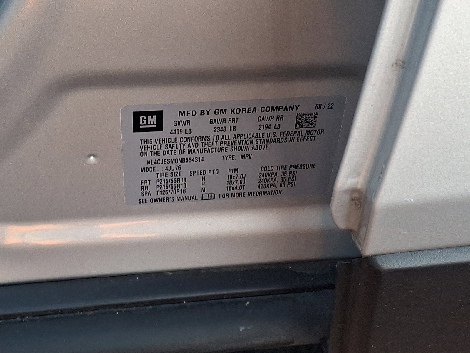 Certified 2022 Buick Encore Preferred w/ Safety Package image 27