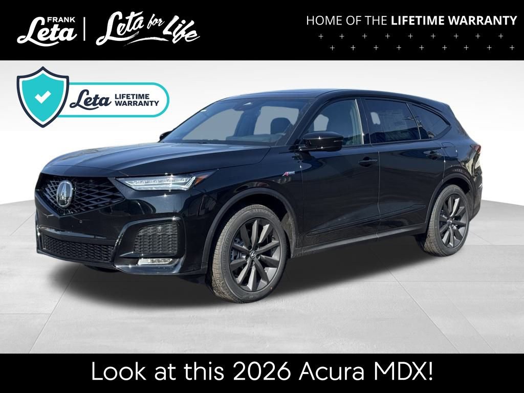 New 2026 Acura MDX A-Spec