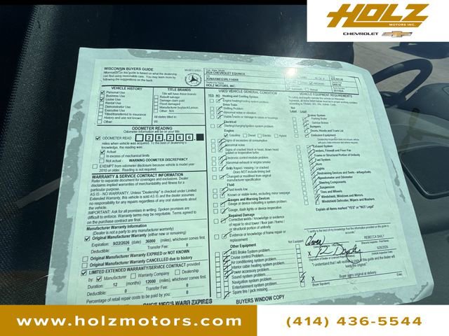 Certified 2024 Chevrolet Equinox RS w/ RS Leather Package AWD/4WD image 29
