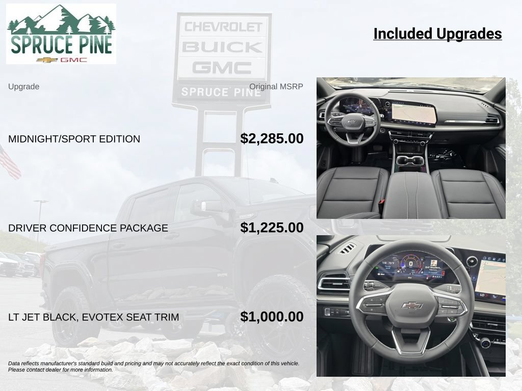New 2026 Chevrolet Traverse LT w/ Midnight/Sport Edition FWD image 9