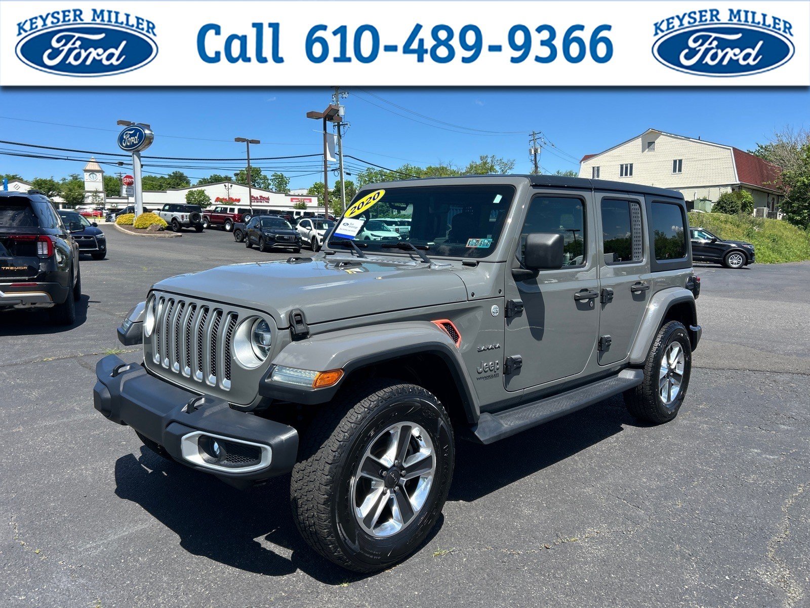 Used 2020 Jeep Wrangler Unlimited Sahara AWD/4WD image 1
