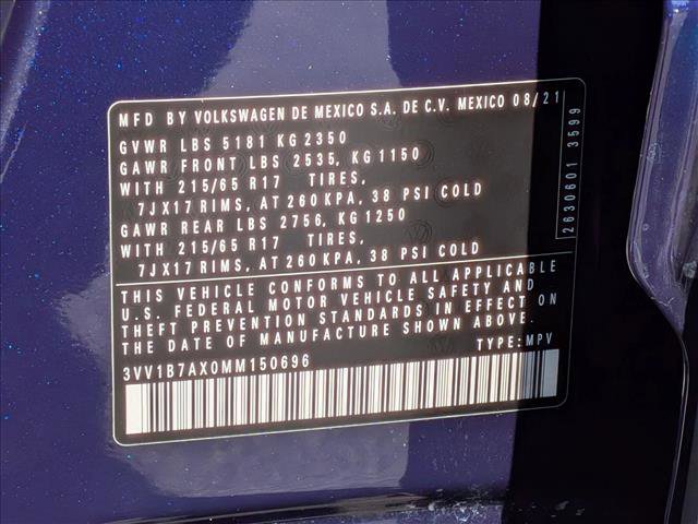 Used 2021 Volkswagen Tiguan S FWD image 23