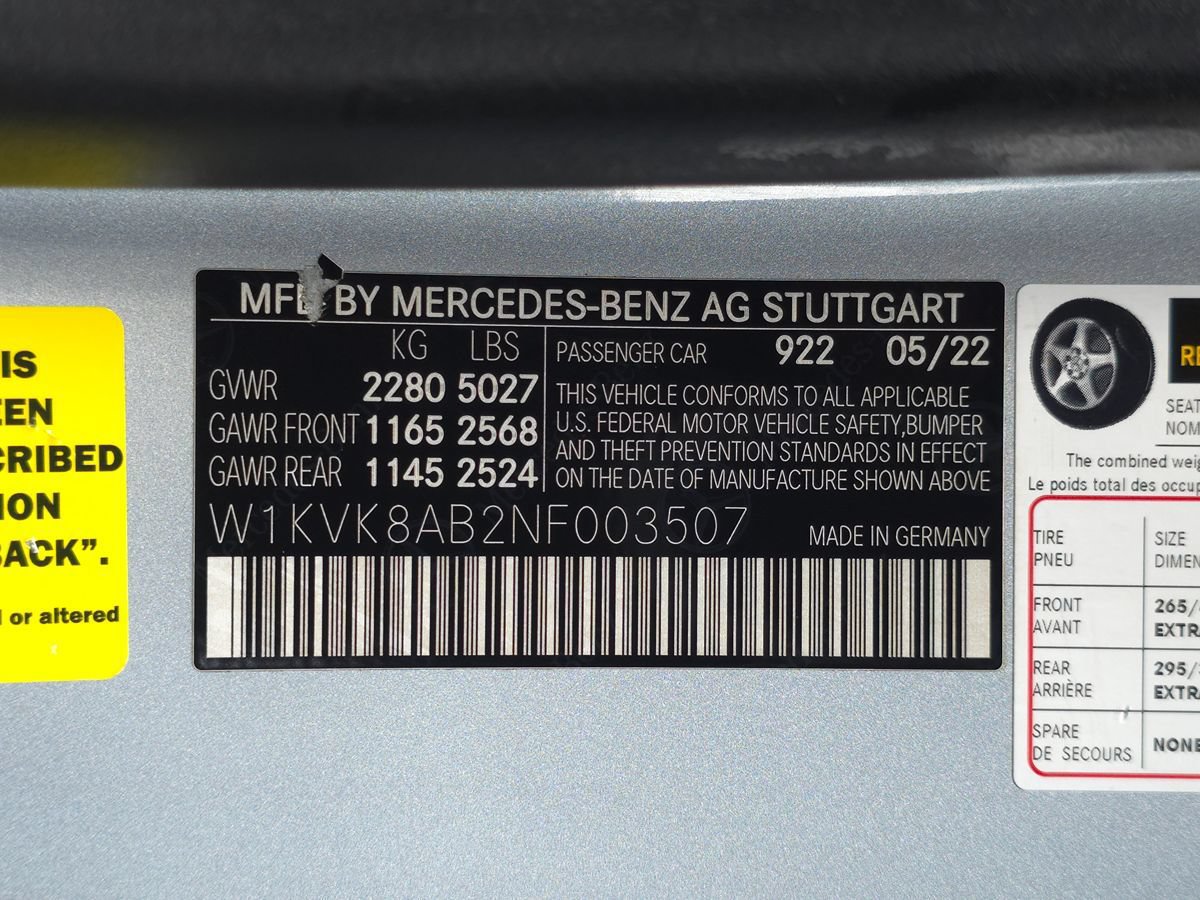 Used 2022 Mercedes-Benz SL 55 AMG 4MATIC image 79