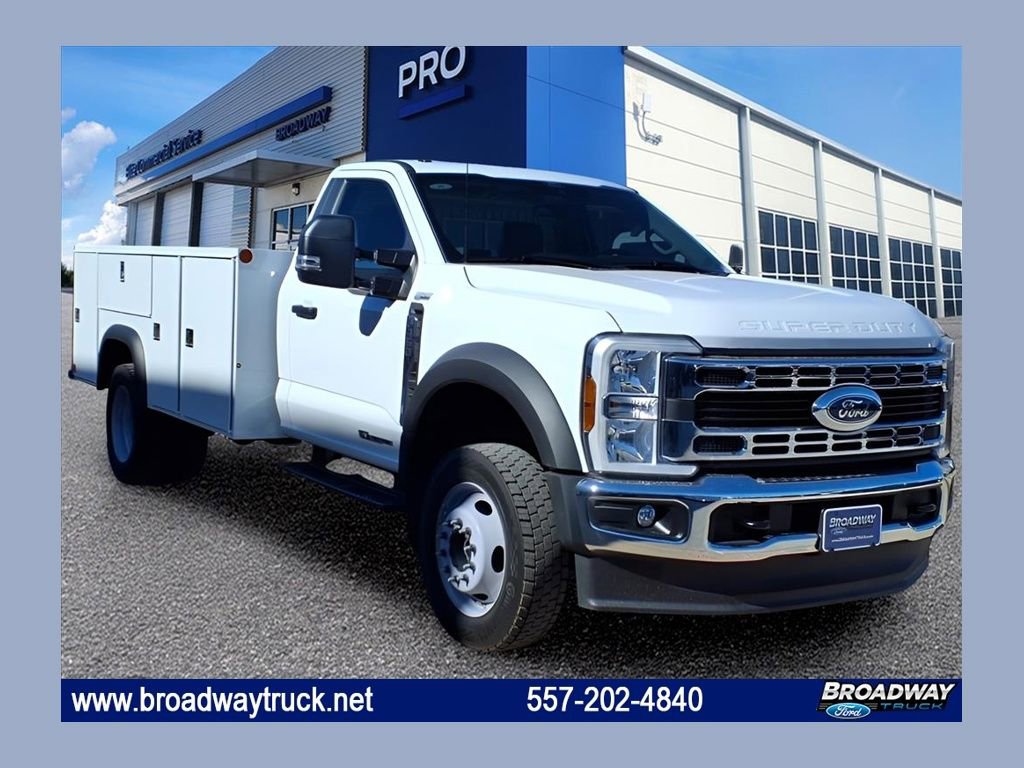 Used 2024 Ford F450 XL w/ Snow Plow Prep Package image 1