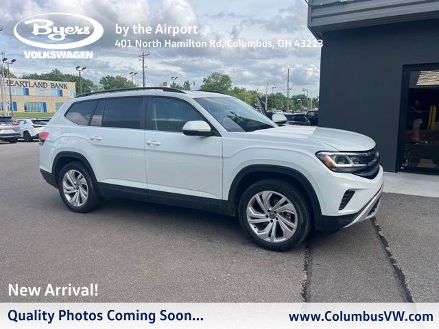 Used 2023 Volkswagen Atlas SE w/ Panoramic Sunroof Package