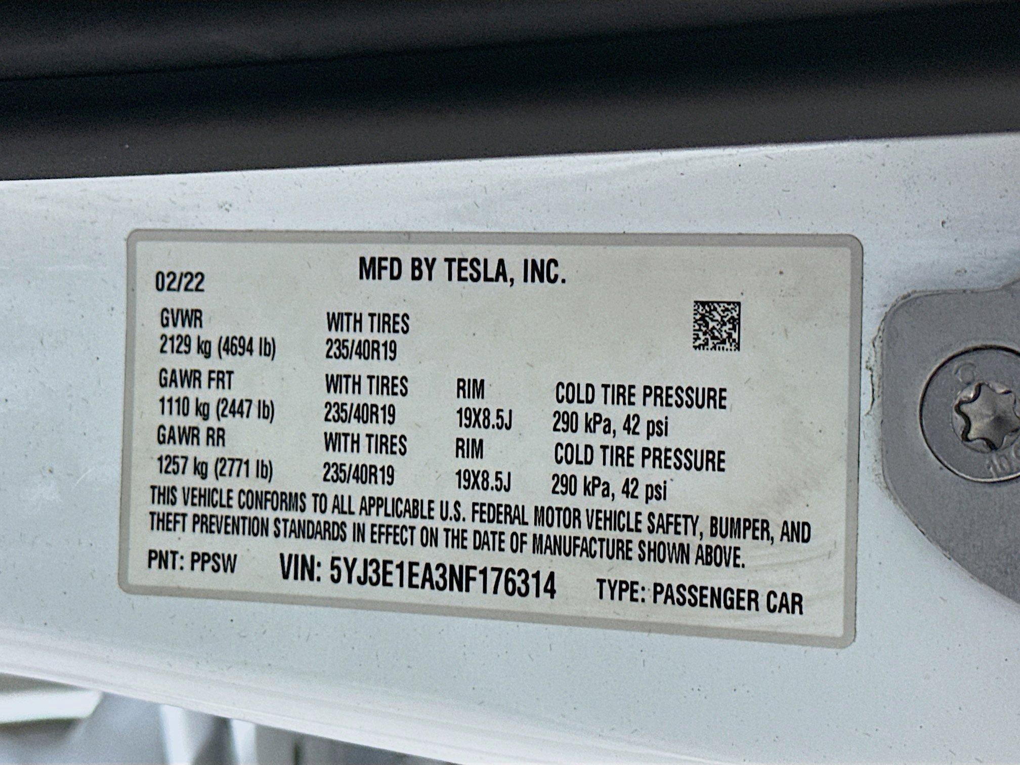 Used 2022 Tesla Model 3 image 12