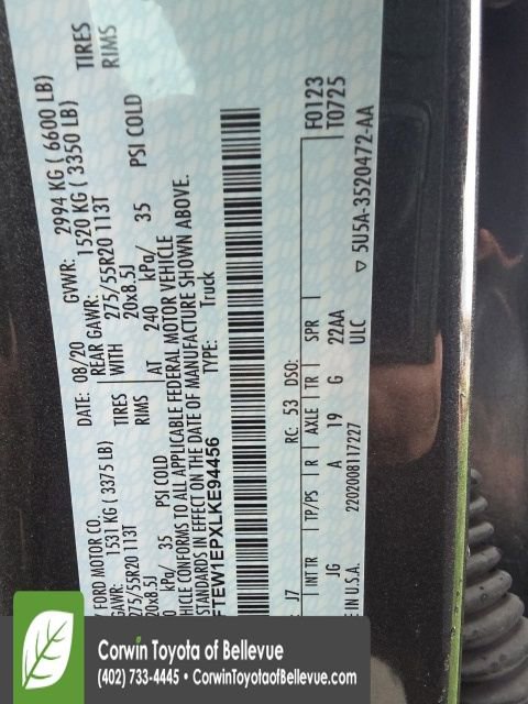 Used 2020 Ford F150 XL w/ Equipment Group 101A Mid image 12