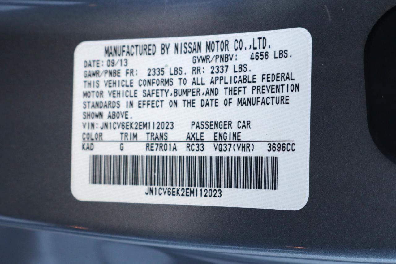 Used 2014 INFINITI Q60 Journey w/ Premium Package RWD image 44