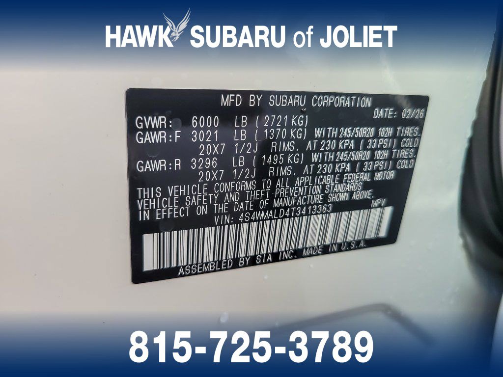 New 2026 Subaru Ascent Bronze Edition image 21